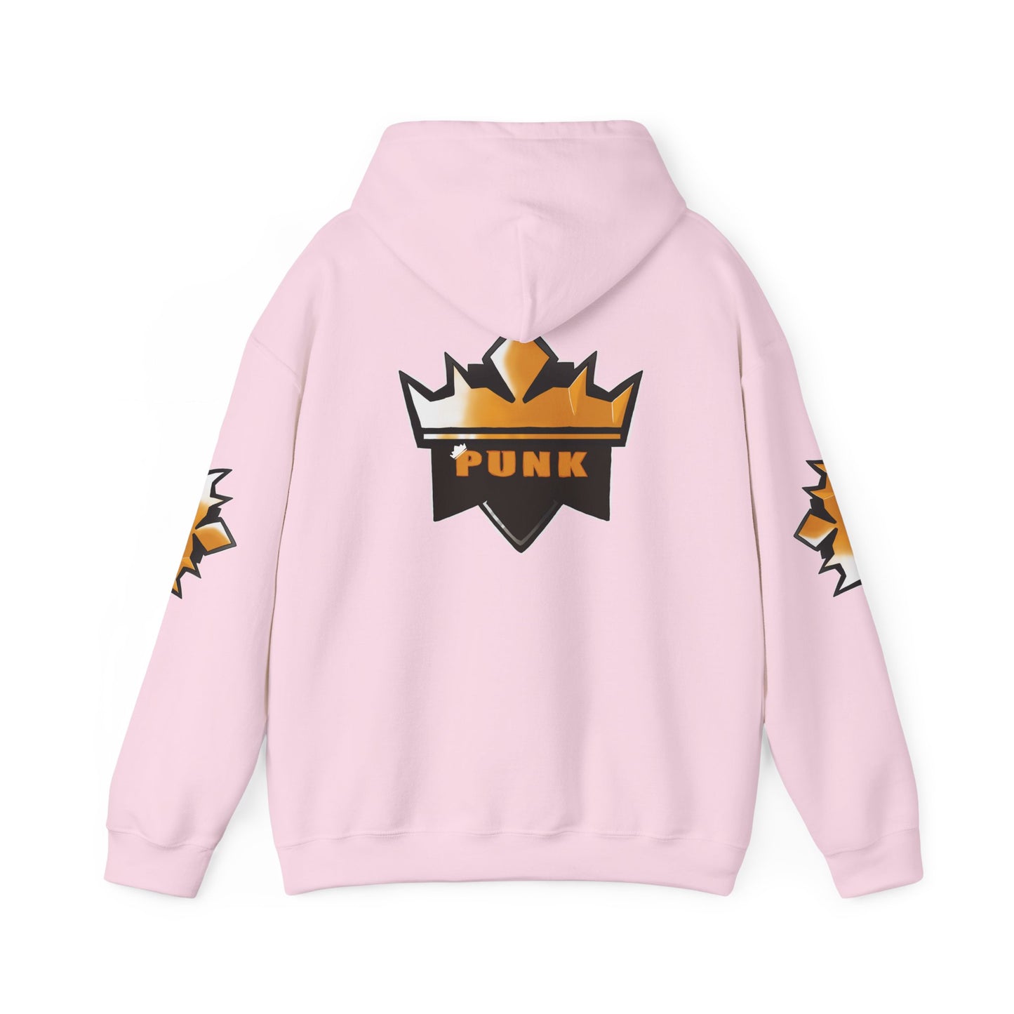 Punkz Crowned Hoodie - Unisex Heavy Blend, Stylish Pullover for Casual Wear, Streetwear Fashion, Gifts for Friends