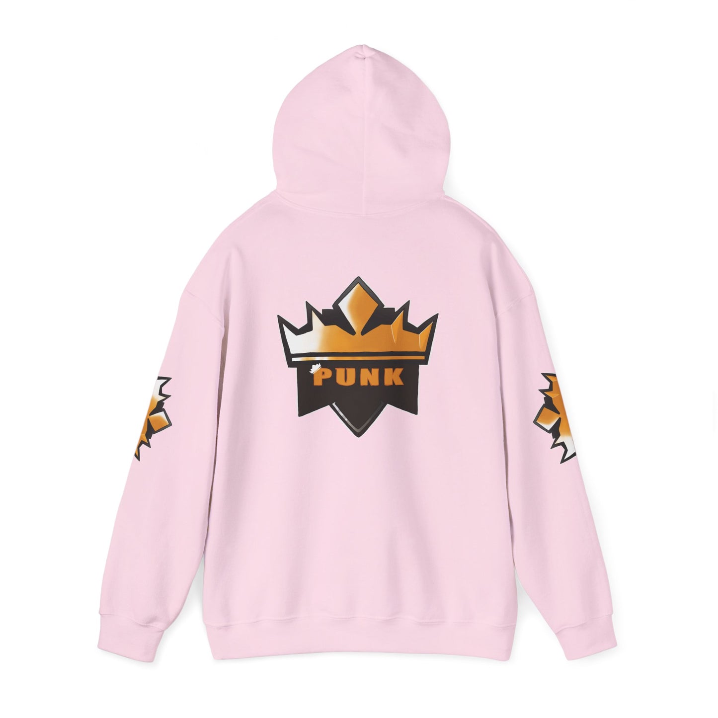 Punkz Crowned Hoodie - Unisex Heavy Blend, Stylish Pullover for Casual Wear, Streetwear Fashion, Gifts for Friends