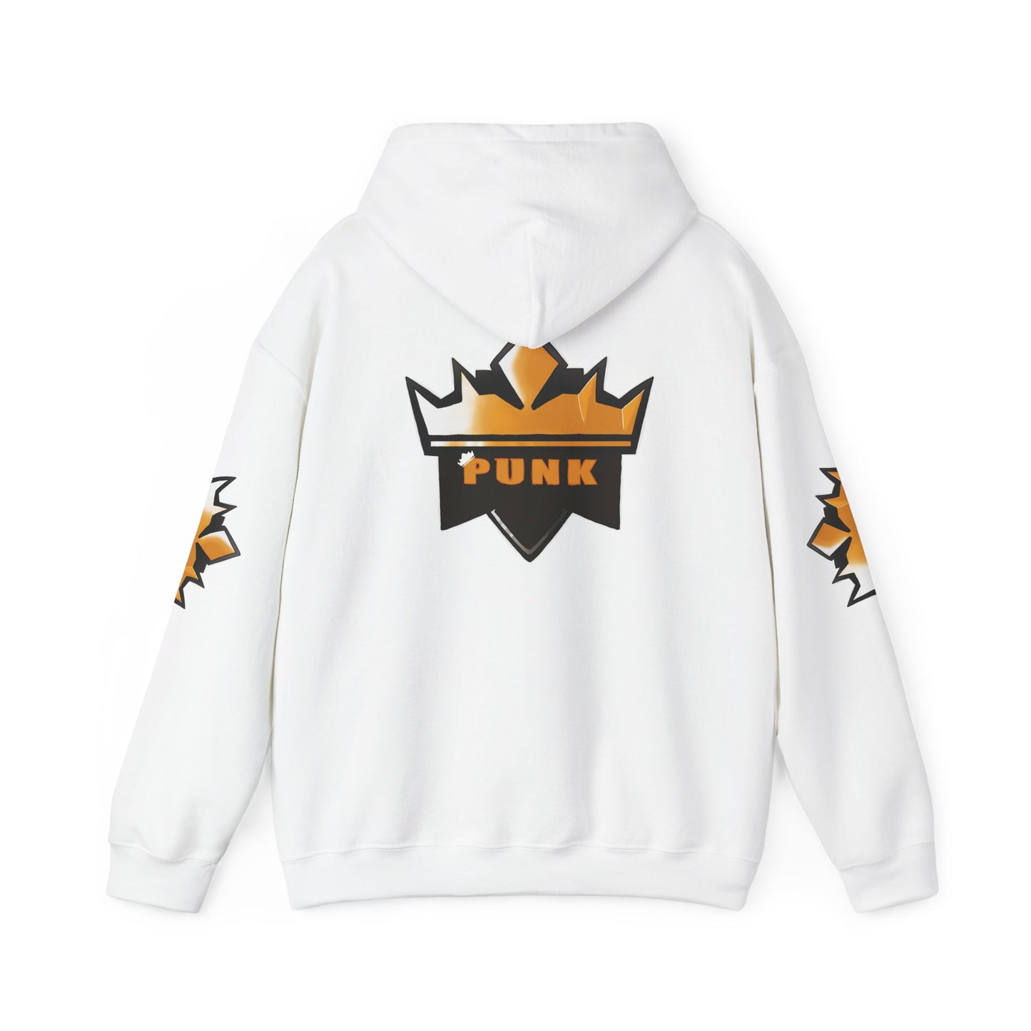 Punkz Crowned Hoodie - Unisex Heavy Blend, Stylish Pullover for Casual Wear, Streetwear Fashion, Gifts for Friends