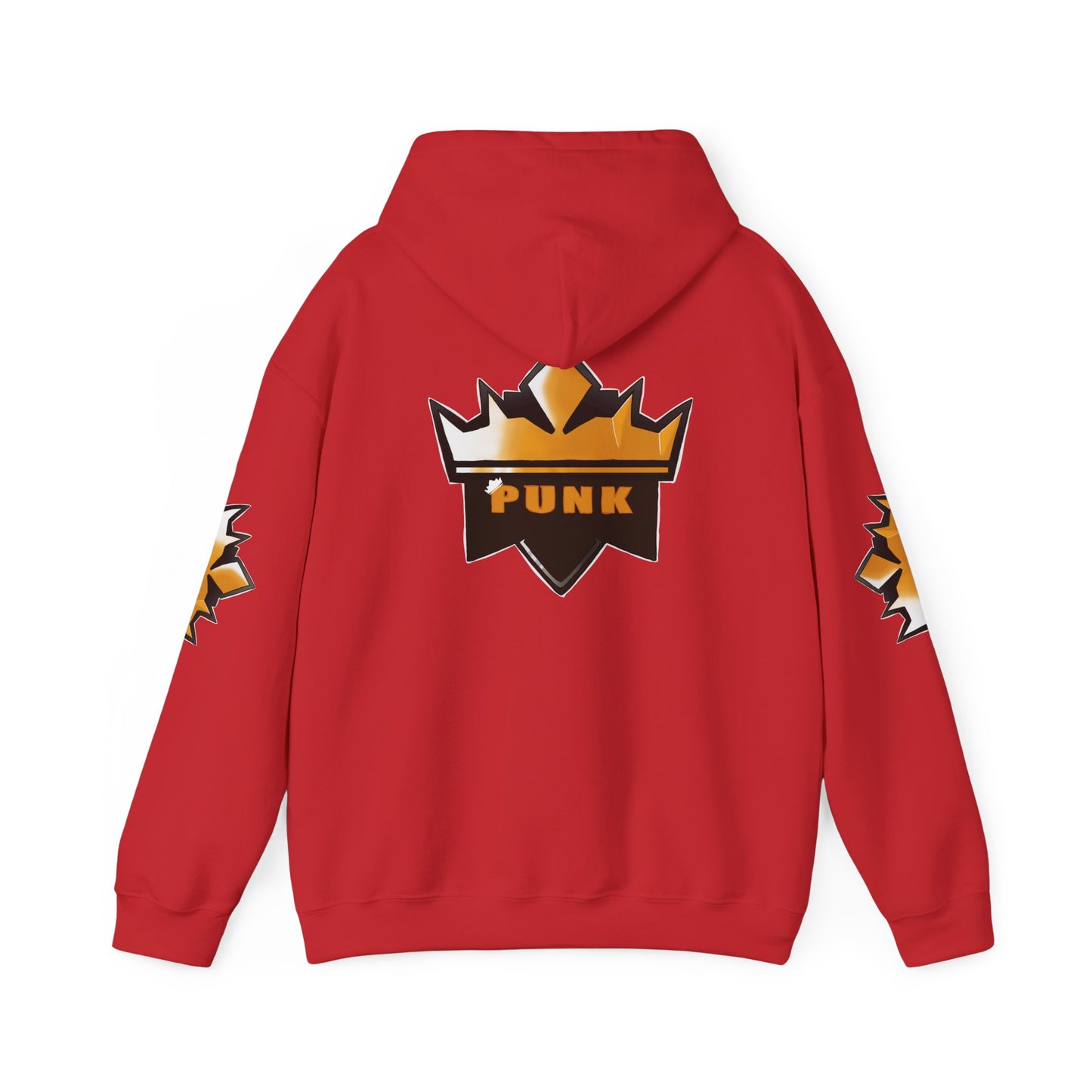 Punkz Crowned Hoodie - Unisex Heavy Blend, Stylish Pullover for Casual Wear, Streetwear Fashion, Gifts for Friends