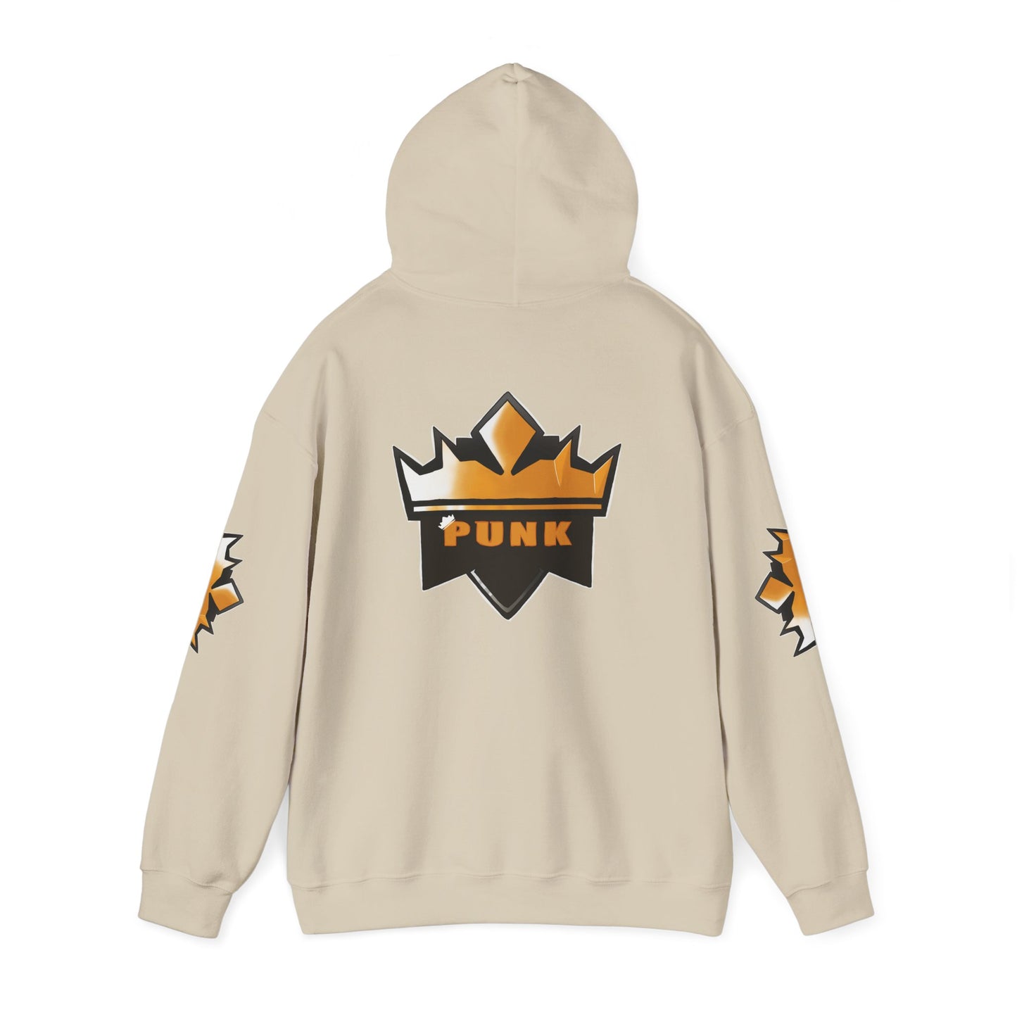 Punkz Crowned Hoodie - Unisex Heavy Blend, Stylish Pullover for Casual Wear, Streetwear Fashion, Gifts for Friends