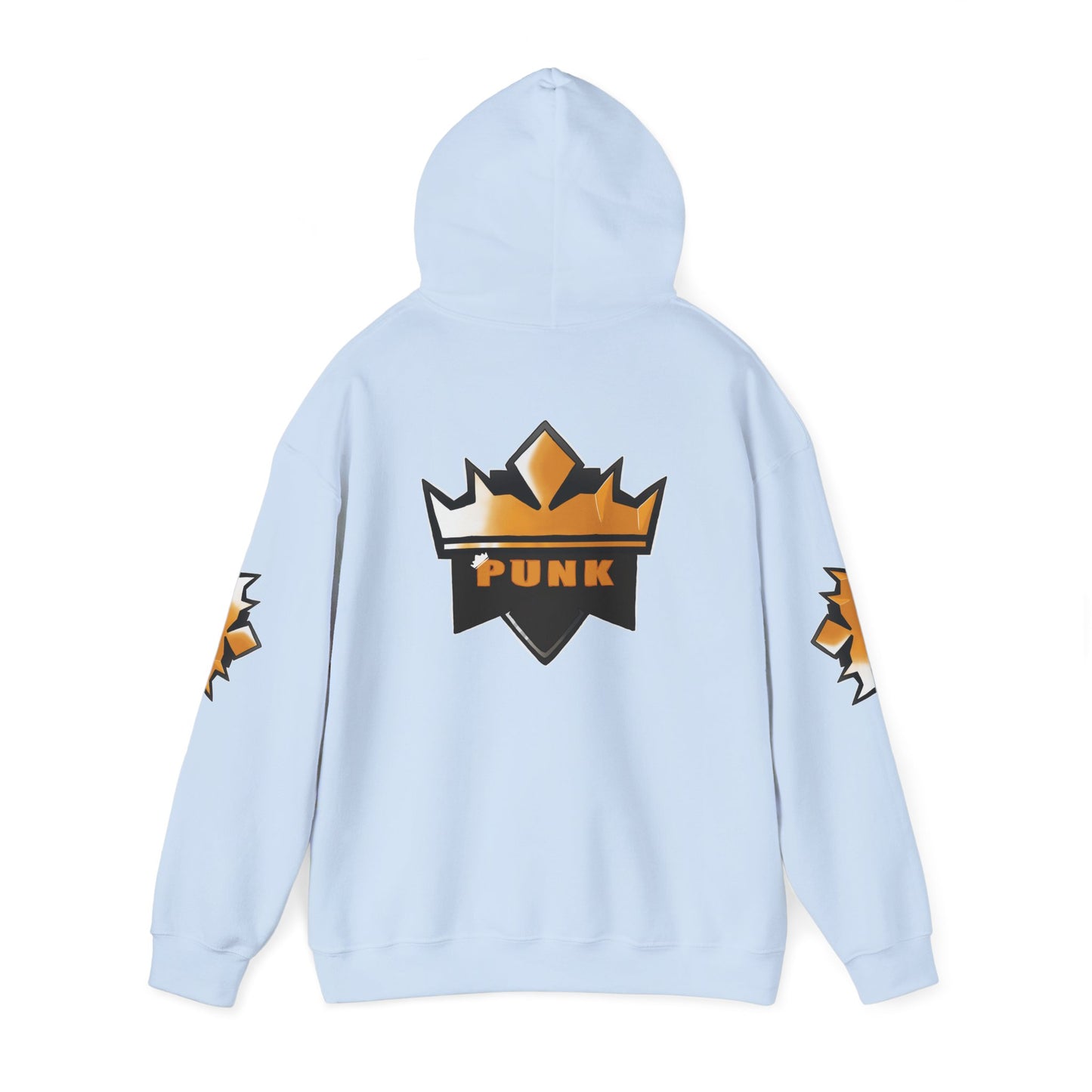 Punkz Crowned Hoodie - Unisex Heavy Blend, Stylish Pullover for Casual Wear, Streetwear Fashion, Gifts for Friends