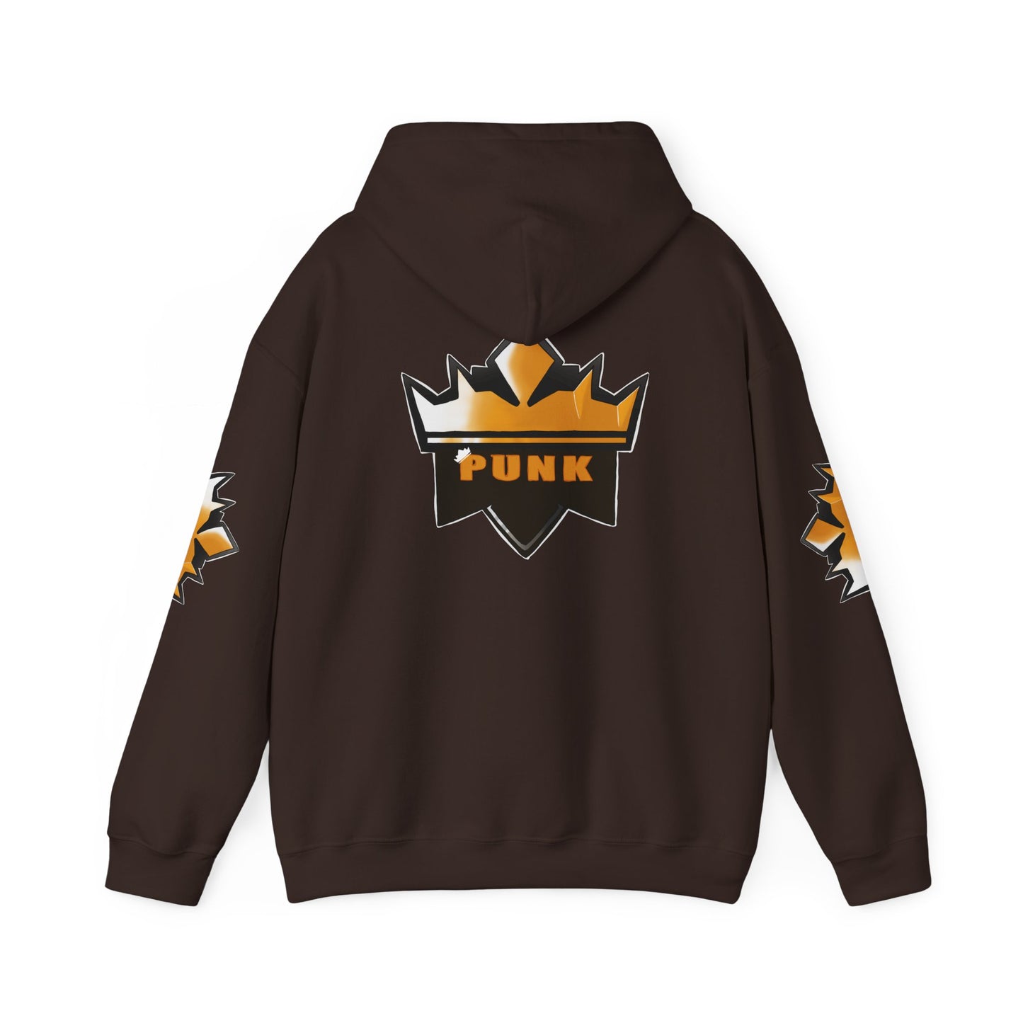 Punkz Crowned Hoodie - Unisex Heavy Blend, Stylish Pullover for Casual Wear, Streetwear Fashion, Gifts for Friends