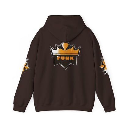 Punkz Crowned Hoodie - Unisex Heavy Blend, Stylish Pullover for Casual Wear, Streetwear Fashion, Gifts for Friends
