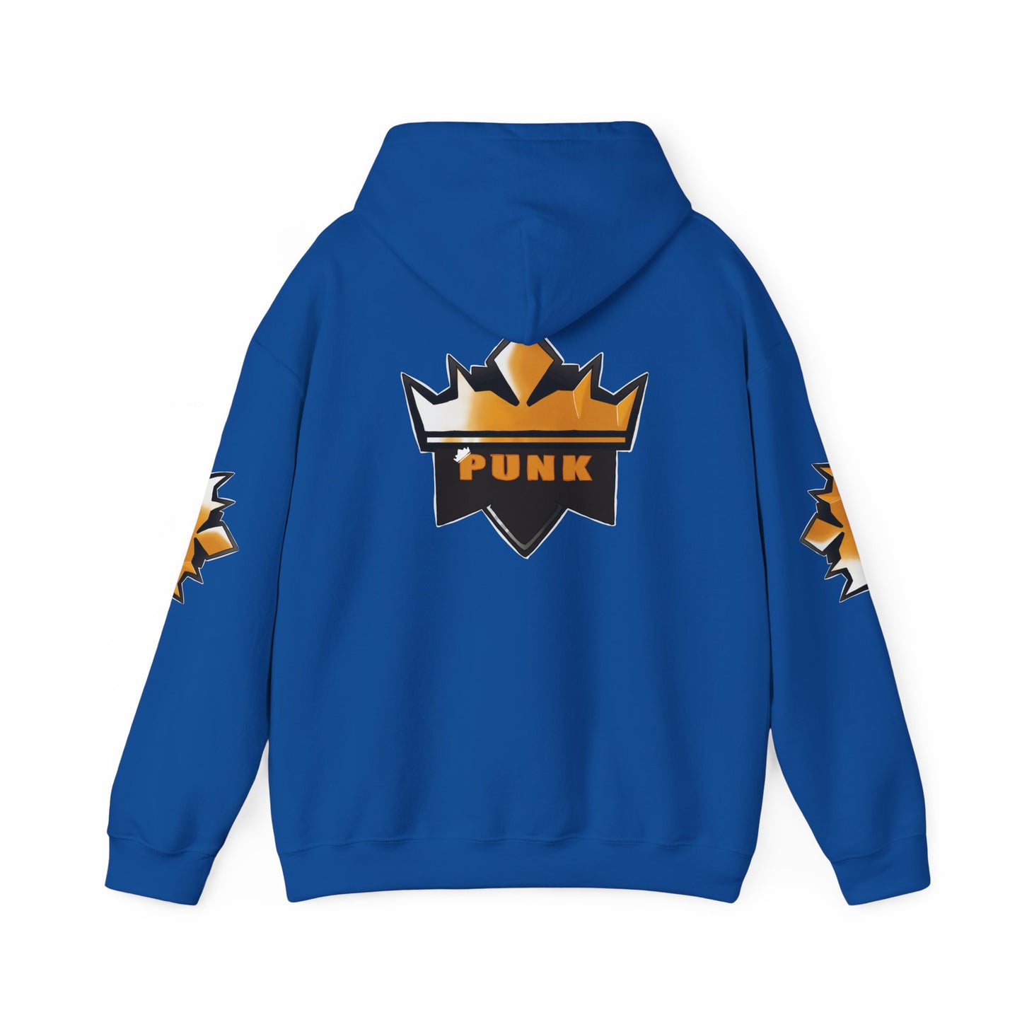 Punkz Crowned Hoodie - Unisex Heavy Blend, Stylish Pullover for Casual Wear, Streetwear Fashion, Gifts for Friends