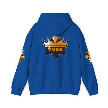 Punkz Crowned Hoodie - Unisex Heavy Blend, Stylish Pullover for Casual Wear, Streetwear Fashion, Gifts for Friends