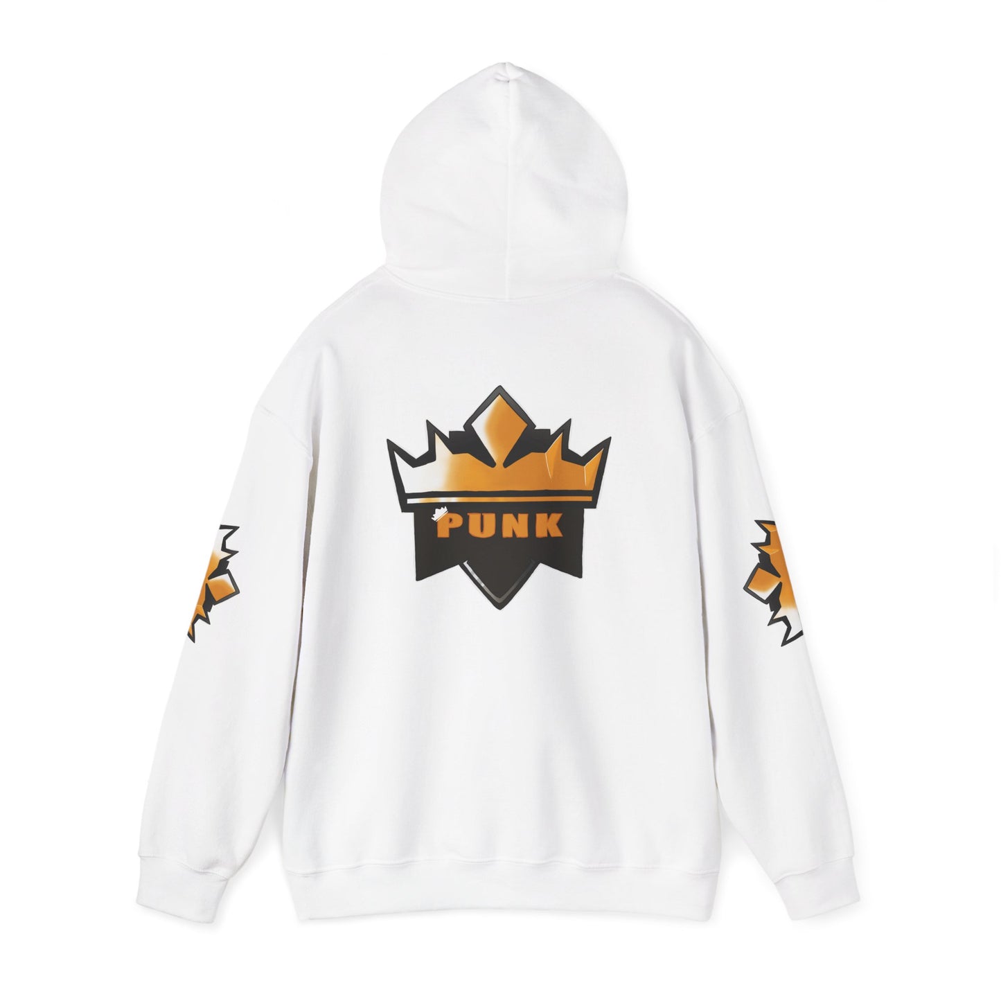 Punkz Crowned Hoodie - Unisex Heavy Blend, Stylish Pullover for Casual Wear, Streetwear Fashion, Gifts for Friends