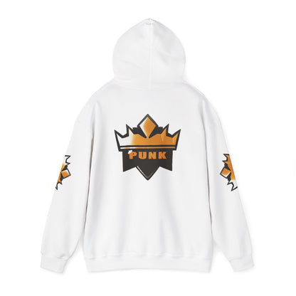 Punkz Crowned Hoodie - Unisex Heavy Blend, Stylish Pullover for Casual Wear, Streetwear Fashion, Gifts for Friends