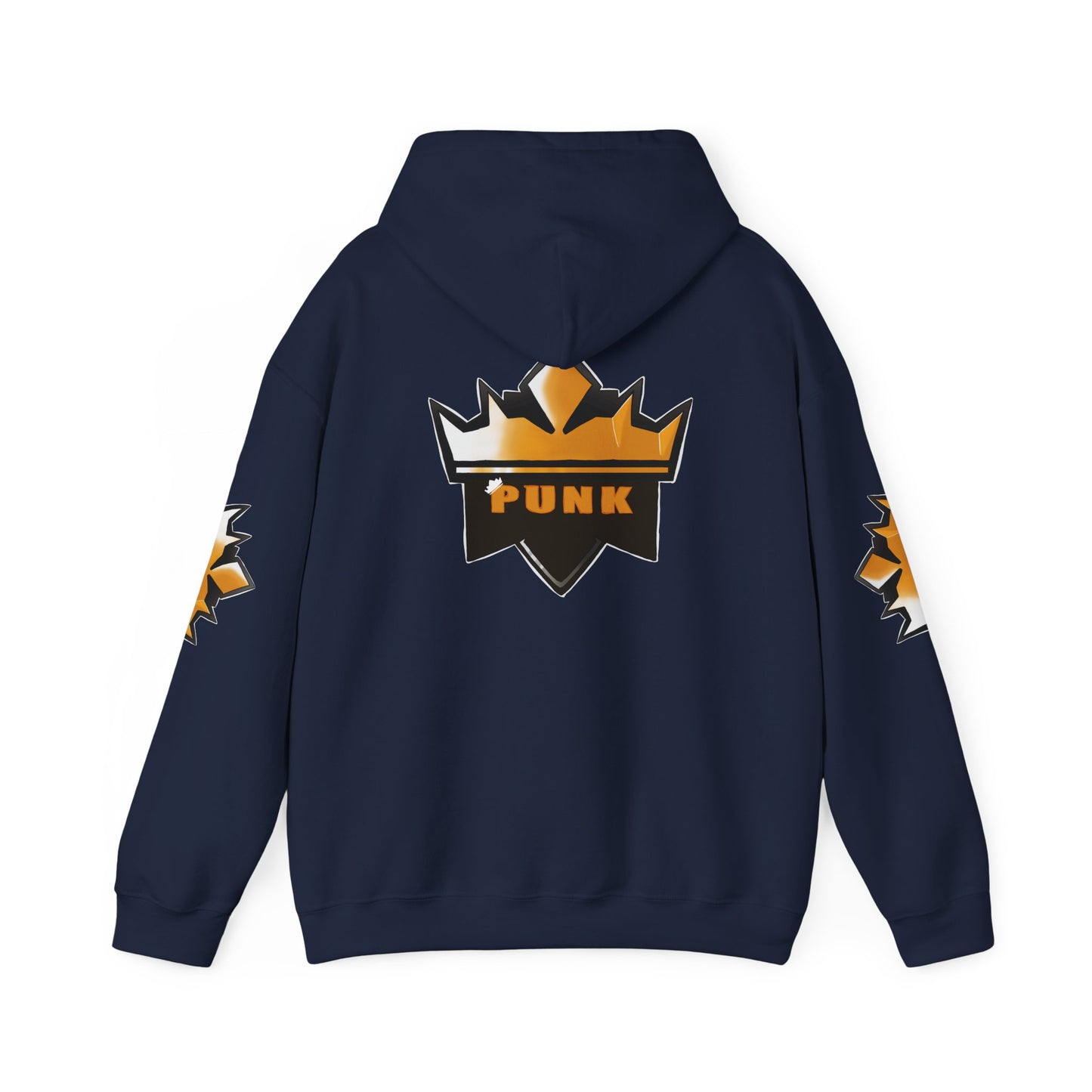 Punkz Crowned Hoodie - Unisex Heavy Blend, Stylish Pullover for Casual Wear, Streetwear Fashion, Gifts for Friends
