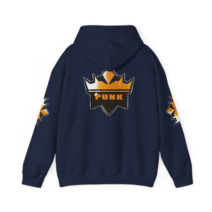 Punkz Crowned Hoodie - Unisex Heavy Blend, Stylish Pullover for Casual Wear, Streetwear Fashion, Gifts for Friends