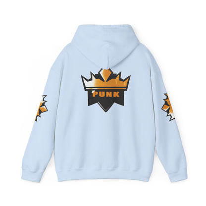 Punkz Crowned Hoodie - Unisex Heavy Blend, Stylish Pullover for Casual Wear, Streetwear Fashion, Gifts for Friends