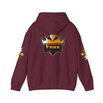 Punkz Crowned Hoodie - Unisex Heavy Blend, Stylish Pullover for Casual Wear, Streetwear Fashion, Gifts for Friends