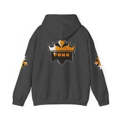 Punkz Crowned Hoodie - Unisex Heavy Blend, Stylish Pullover for Casual Wear, Streetwear Fashion, Gifts for Friends