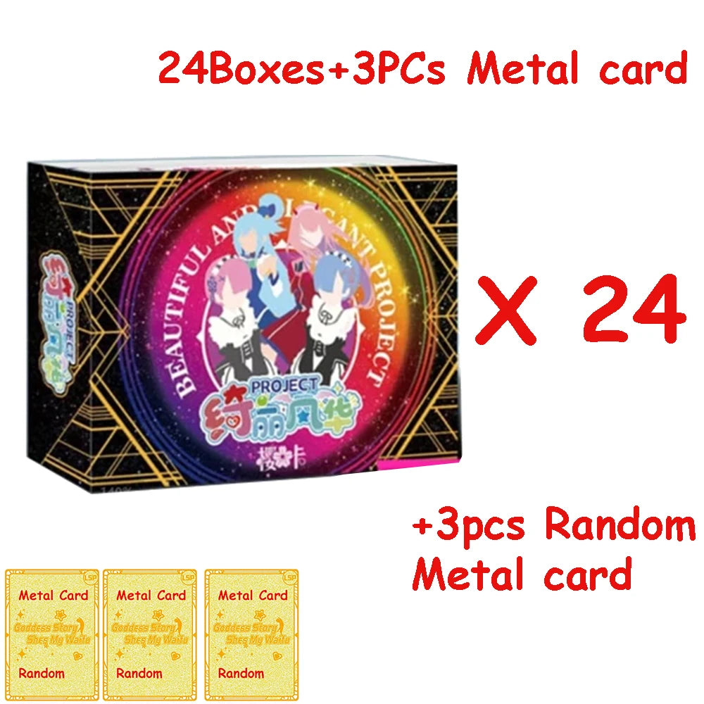 Goddess Story Card Collection | Project Maiden Girl Party Swimsuit Bikini Feast Box |